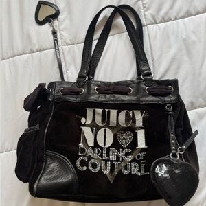Juicy Couture Black Shoulder Bag